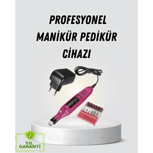 Profesyonel Tırnak Manikür Aleti – Şarjlı, Ayarlanabilir Hız, Düşük Titreşim ve Sessiz Motor Teknolojisi
