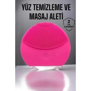 Profesyonel Yüz Temizleme Masaj Aleti Su Geçirmez, Kablosuz Şarj Özellikli Kolay Temizlenebilir