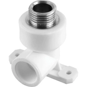 Pvc Boru PPRC Sıva Altı Dış Dişli Tekli Batarya Bağlantısı 20x1/2 10 Adet