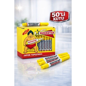 Quickstar Japon Yapıştırıcı 3g Süper Glue Siyanoakrilat Hızlı Yapıştırıcı 50 Adet