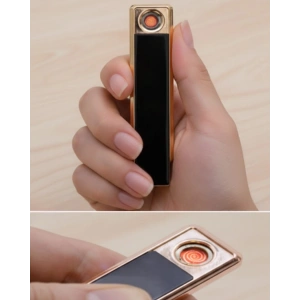 Rüzgar Geçirmez Elektronik Çakmak – Modern Tasarım, Metal Gövde