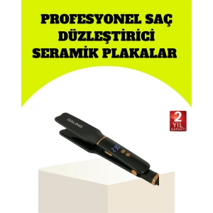 Saç Düzleştirici 30 Saniyede Isınma Hafif ve Portatif Tasarım