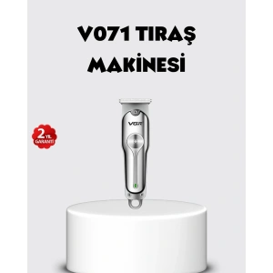 Şarjlı Gümüş Tıraş Makinesi – 3 Farklı Başlıklı, 120 Dakika Çalışma Süreli, Cilt Dostu Erkek Bakım Cihazı