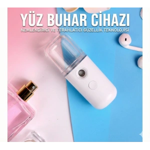 Şarjlı Mini Yüz Nemlendirici Dezenfektan Cihazı Mist Sprayer