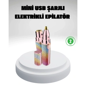 Şarjlı Mini Yüz ve Kaş Epilatörü – Ağrısız ve Hassas Temizlik