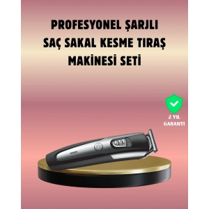 Şarjlı Saç Sakal Kesim Makinesi Detaylı Kesim İçin Hassas Başlıklı