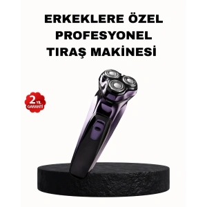 Şarjlı Saç ve Sakal Tıraş Makinesi Kablosuz Kompakt Tasarımlı