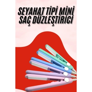 Seyahat Tipi Taşınabilir Saç Düzleştirici Saç Şekillendirici Yüksek Isı Ayarlı