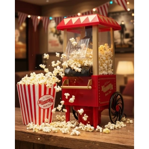 Sıcak Hava Teknolojili Yapışmaz Popcorn Makinesi