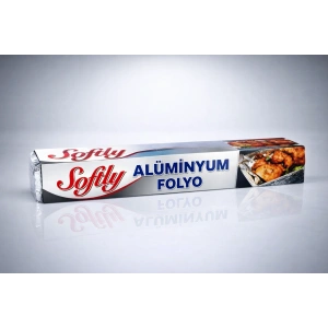 Softy Alüminyum Folyo 3,5 Metre Mutfak Folyosu Isıya Dayanıklı Gıda Saklama ve Fırın Folyosu 1 Adet