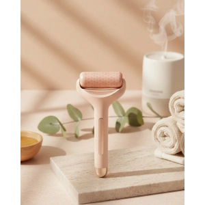 Soğuk Jel Başlıklı Buz Silindiri Yüz Masaj ve Bakım Aleti