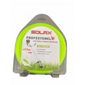 Solax Altıgen Tırpan Misinası 3,3 mm 41 Metre