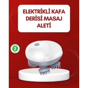 Su Geçirmez Elektrikli Kafa Masaj Cihazı IPX7