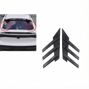 Tampon Dekor Ventil 2 Parça Siyah İthal