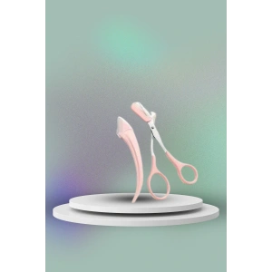 Taraklı Kaş Bıyık Makası Ve Kaş Ustura Seti Kaş Bıyık Tüy Alma Epilasyon Aleti 2li Set