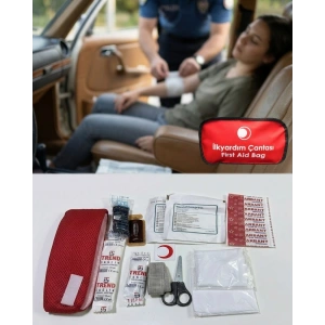 Taşınabilir İlk Yardım Seti Araç Ev Ofis İçin Pratik Çözüm