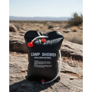 Taşınabilir Kamp Duşu Solar Isıtmalı 20 Litre Su Kapasiteli Hijyen Çözümü