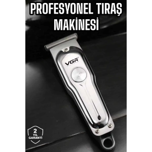 Tıraş Makinesi Güçlü Motor Şarjlı Uzun Pil Ömürlü