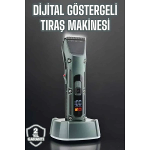 Tıraş Makinesi Uzun Pil Ömrü Şarjlı Günlük Tıraş Makinesi