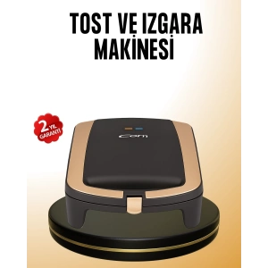 Tost Makinesi Hızlı Pişirme Teknolojisi 1500 Watt