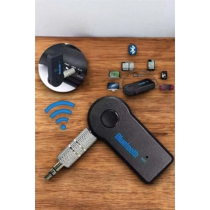 Tüm Araçlara Uyumlu Aux Car Bluetooth Kablosuz Araç Bağlantı Kiti