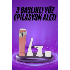 Tüm Cilt Tipleri Için 3 Başlıklı Yüz Çene Kıl Tüy Alma Tüm Cilt Tiplerine Uygun