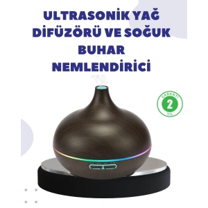 BN01 Uçucu Yağ Uyumlu Renkli LED Işıklı Nemlendirici