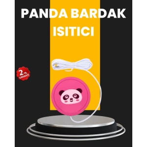 USB Güçlü Bardak Isıtma Altlığı 1.2m Kablo Silikon Kaymaz Figürlü