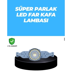 Uzun Pil Ömürlü Kamp ve Dağcılık Kafa Lambası