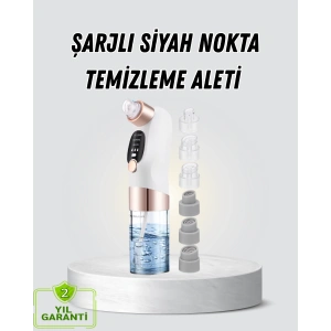 Vakum Teknolojili Siyah Nokta Temizleyici – Cilt Tonu Eşitleyen Masajlı Cilt Bakım Cihazı