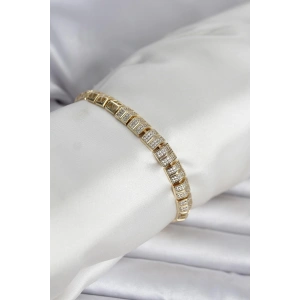 Xuping Zirkon Taşlı Gold Renk Kadın Bileklik