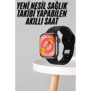 Yeni Nesil Akıllı Saat Çağrı Cevaplama Müzik Dinleme Plastik Kordon Mesaj Bildirimleri