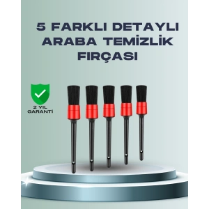 Yumuşak Kıllı Araç Bakım Fırça Takımı