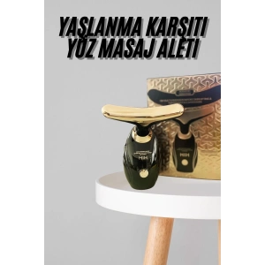 Yüz Masaj Aleti Boyun ve Yüz EMS Güzellik Cihazı Cilt Sıkılaştırma Cilt Gençleştirme Cihazı