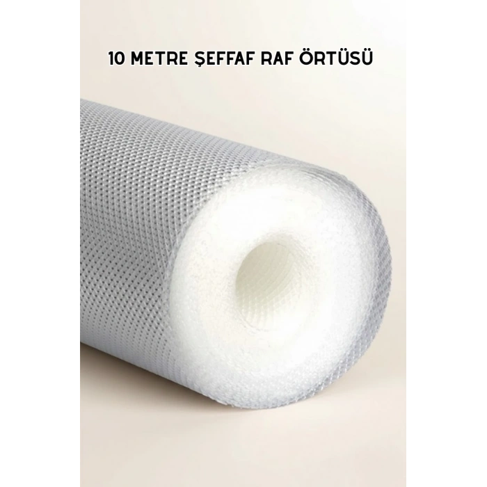 10 Metre Silikon Tabanlı Şeffaf Çekmece Düzenleyici Aparat