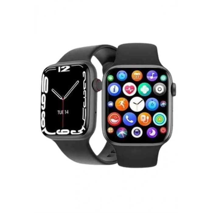 1.83 İnç Akıllı Saat Android ve İOS Uyumlu Çağrı Cevaplayabilen Adımsayar GPS Takibi