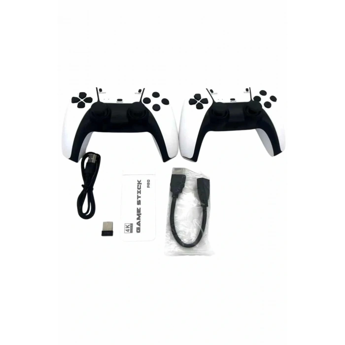 2.4 GHZ Oyun Konsolu Çift Konsol 4K Ultra Hd Game Stick