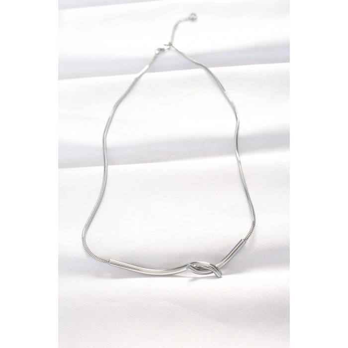 316L Çelik Silver Renk Kolye