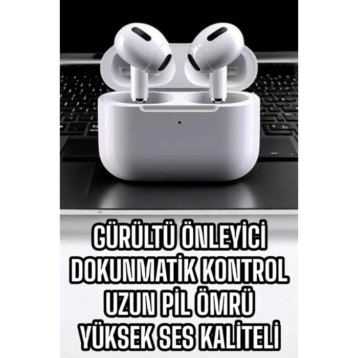 3.Nesil TWS Bluetooth Kulaklık Mikrofonlu ANC Özelliği Dokunmatik Kontrol