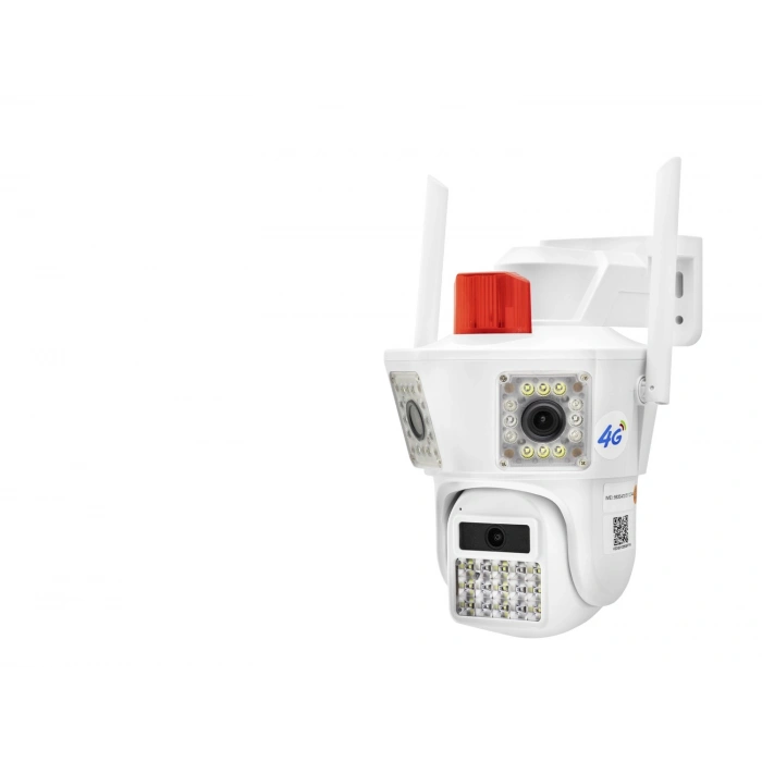 4G Speed Dome Ip Kamera 2 × 3 Mp Lens Beyaz -45AI