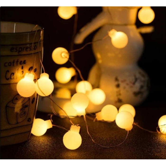 5M 28 Led RGB Işık Şeffaf Kablo Fişli Eklemeli MZ-18-20