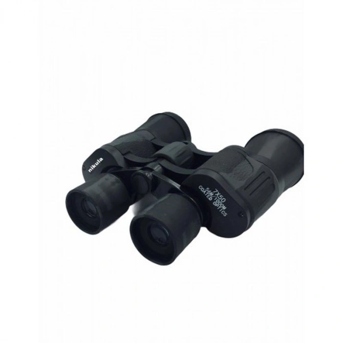 7X50 Kauçuk Kaplamalı Mavı Cam Mercekli