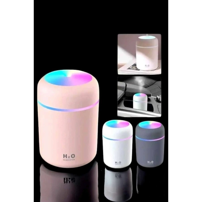 Buharlı Ha Nemlendirici Aromaterapi Renk Değiştirilebilir