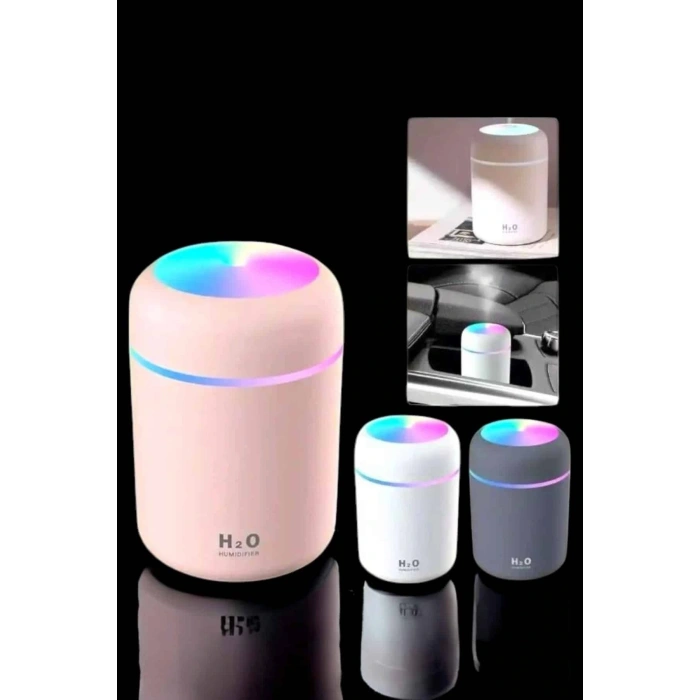 Buharlı Ha Nemlendirici Aromaterapi Renk Değiştirilebilir