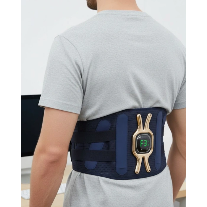 Çok Fonksiyonlu Masaj Kemeri Isı ve Titreşim Destekli