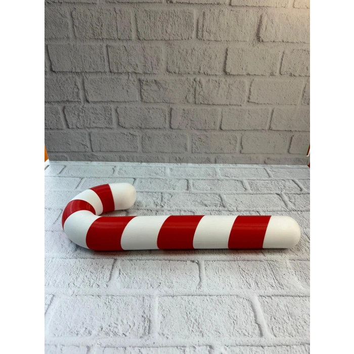 Dekoratif Yılbaşı Şekeri Yerde Biblo Salon Dekoru 13x34 cm