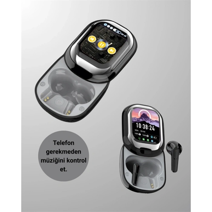 ENC Destekli Bluetooth 5.4 Kulaklık – EQ Ayarlı, Akıllı Kutulu