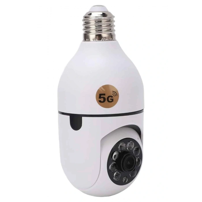Ev Kamerası Wifi Kamerası Gece Görüşlü Akıllı Ampül Kamera