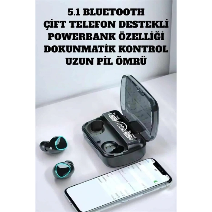 Extra Bass ve HD Ses ile Üstün Bluetooth 5.3 Kablosuz Kulaklık
