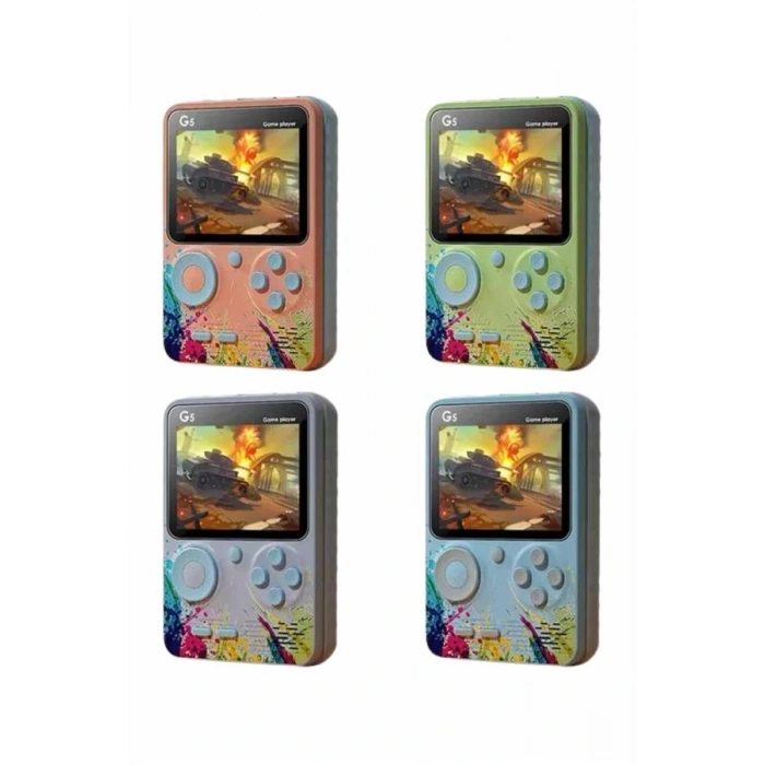 Game Box Mini 500 Adet Retro Oyun Taşınabilir Oyun Konsolu